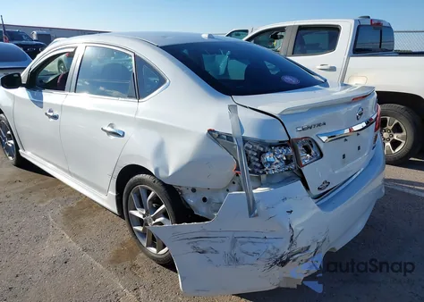 2014 Nissan Sentra Sr z USA, uszkodzony, nr VIN 3N1AB7AP9EY258553